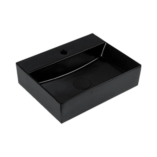 Parryware Table Top Rectangle Shaped Black Basin Area Nightlife