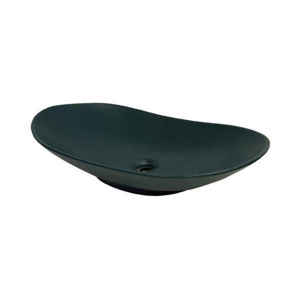Parryware Table Top Oval Shaped Grey Basin Area Nightlife